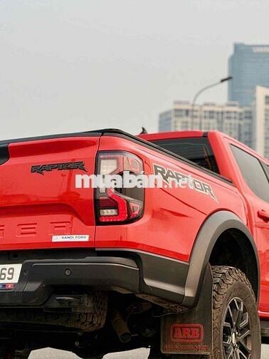 Ford Ranger Raptor 2025 2.0L 4x4 Đỏ cam