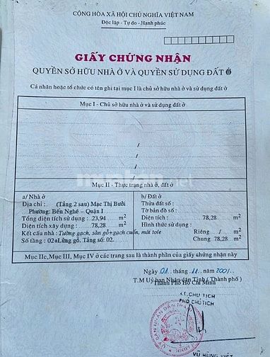 Bán nhà mt Mạc Thị Bưởi, lõi trung tâm Quận 1, 79m2, phù hợp showroom,
