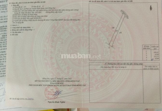 Bán thửa 147 và 148 tờ 41 Phú Hoà.1 tỷ 4