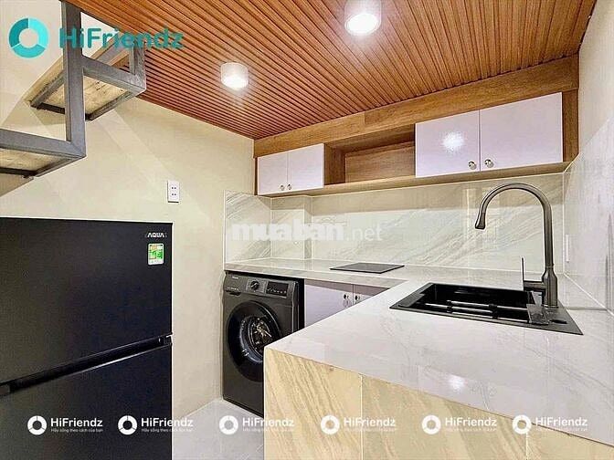 🔥PHÒNG GÁC NHÀ MỚI MÁY GIẶT RIÊNG GIÁ RẺ ĐẦY ĐỦ NỘI THẤT NGAY TRUNG TÂ