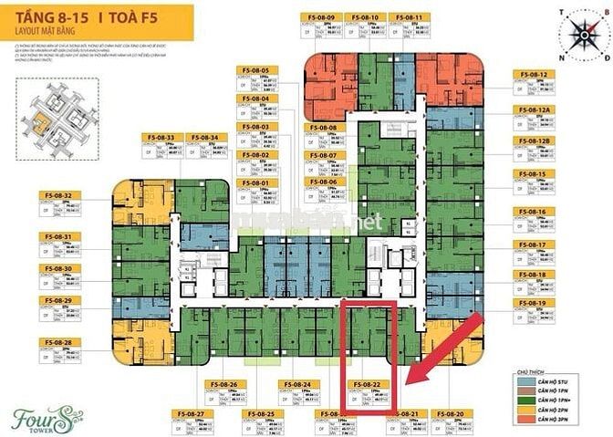 Chỉ 2,2 tỷ sở hữu căn hộ 1PN+1, thanh khoản tốt cho nhà đầu tư