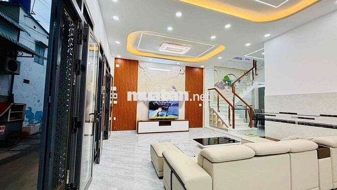 NHÀ MỚI XÂY 7 X15M – NGAY NGÃ TƯ TRUNG CHÁNH HÓC MÔN TTVH QUẬN 12