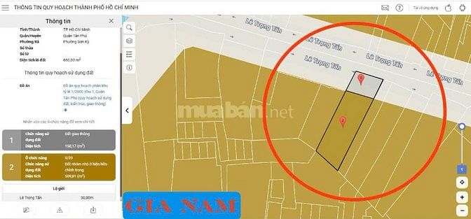 CHO THUÊ NHÀ MẶT TIỀN KINH DOANH : 439 LÊ TRỌNG TẤN - P. SƠN KỲ - Q.TP