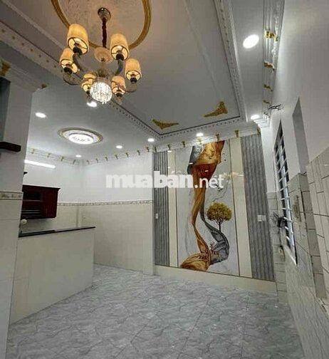 B.án nhà hẻm xe hơi thông khu tên lửa - 115m2-1 trệt - 2 lầu - 3wc-4pn