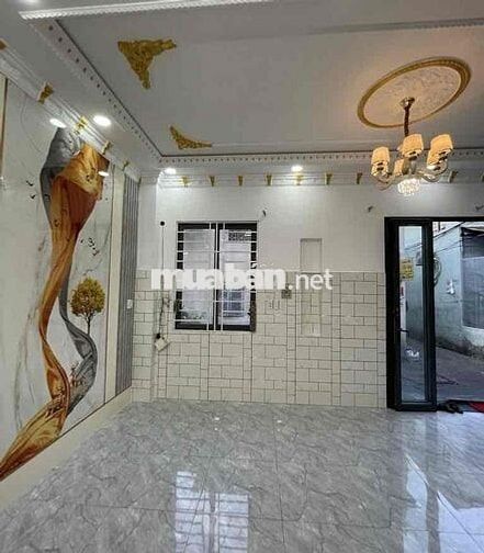 B.án nhà hẻm xe hơi thông khu tên lửa - 115m2-1 trệt - 2 lầu - 3wc-4pn