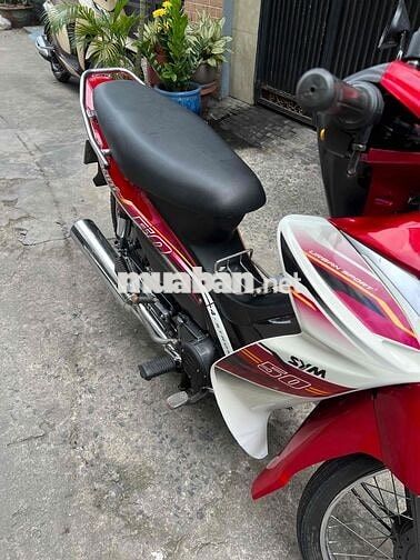 SYM Elegant 2015 Đỏ Trắng Đen