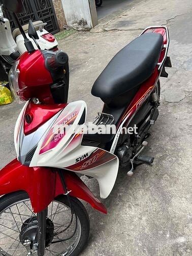 SYM Elegant 2015 Đỏ Trắng Đen