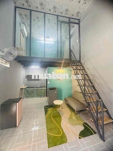 Trống 2 phòng Duplex  View sân vườn mát mẻ cách Cầu Hộ 300m,