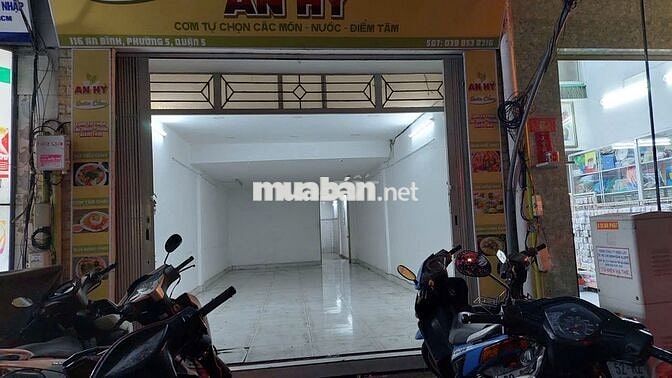 Nhà mặt tiền An Binh P5.Q5(Phuong An Dong) cho thuê