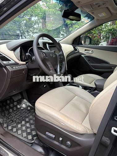 Hyundai SantaFe 2018 2.4L 4WD Đen - Chuẩn 45.000km