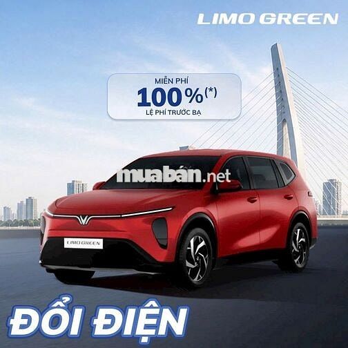 【TRẢ TRƯỚC TỪ 119 TRIỆU】NHẬN XE LIMOGREEN GIAONGAY