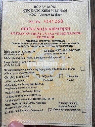 Lexus ES 20***0 km xe sang giá xe cỏ