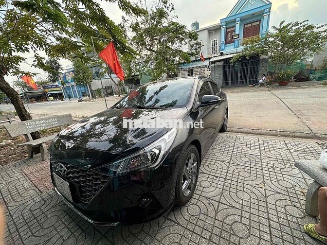 Hyundai Accent 2022 Bản full 94000km Đen