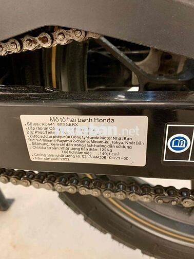 Honda Winner V3 2022 ABS Bạc Đen Máy Zin Chính Chủ