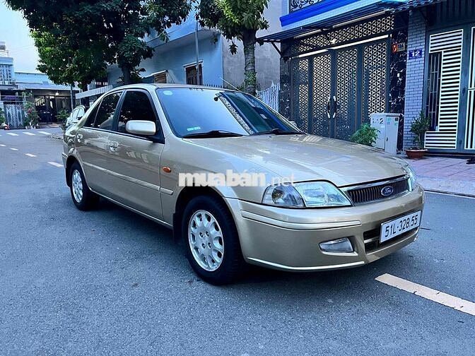 Ford Laser 2002 Deluxe 1.6 Vàng cát Rất Đẹp