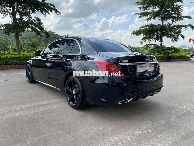 Mercedes C300 AMG 2016 Đen