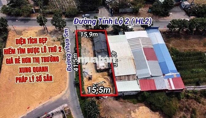 Góc Hương Lộ 2 Liền Kề Vành Đai 4 TPHCM