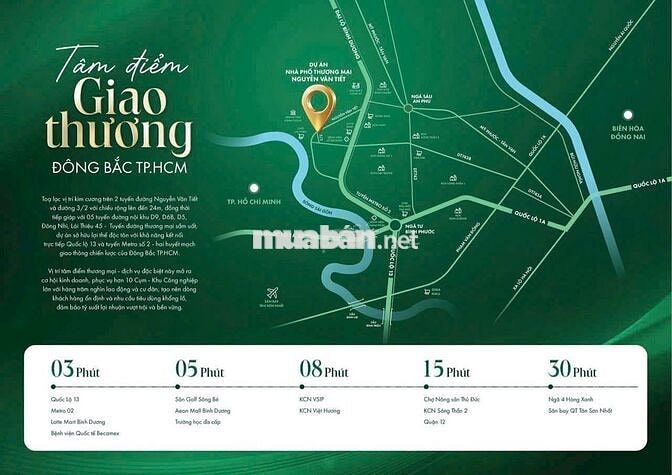 Nhà phố KDC Nguyễn Văn Tiết trung tâm Lái Thiêu TT trước 5% sở hữu
