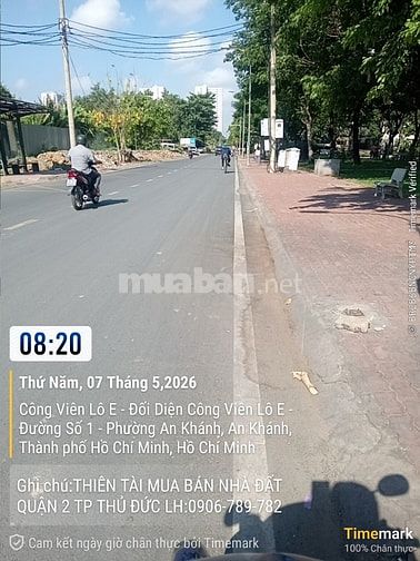 BÁN ĐẤT NỀN DỰ ÁN KHU 1,8HA CHỢ BÌNH KHÁNH THỦ ĐỨC CỦ 