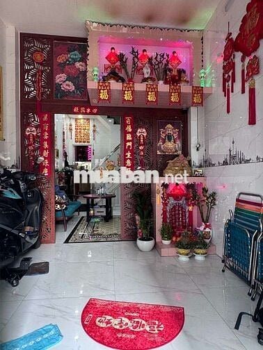 Bán nhà Hẻm 5 m thông , 3 Tầng, Phạm Phú Thứ Q6 -( 3,5x 11m)  