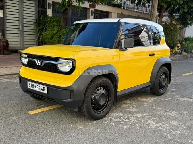 Vinfast VF3 Pin Thuê Đời 2025 màu vàng xe như mới
