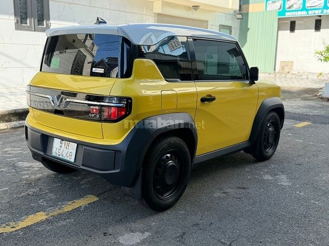 Vinfast VF3 Pin Thuê Đời 2025 màu vàng xe như mới
