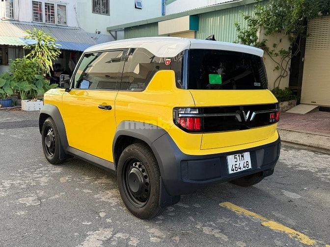 Vinfast VF3 Pin Thuê Đời 2025 màu vàng xe như mới