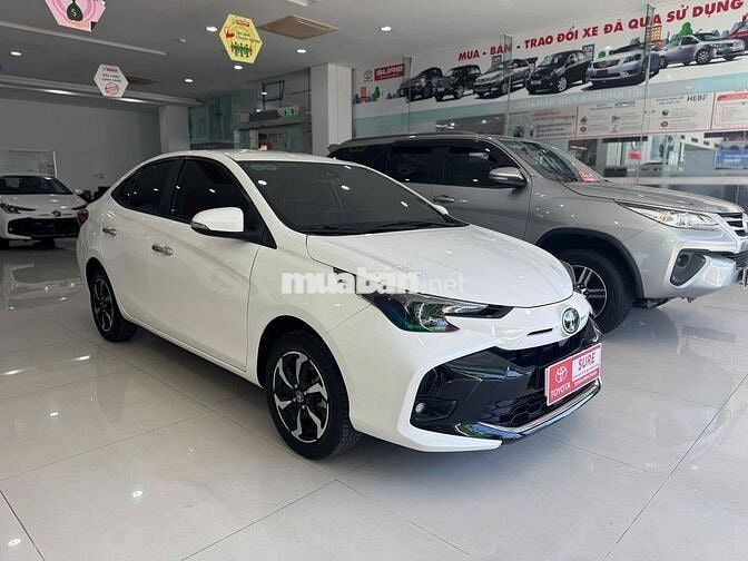 Toyota Vios 2024 1.5G 57068 km Trắng