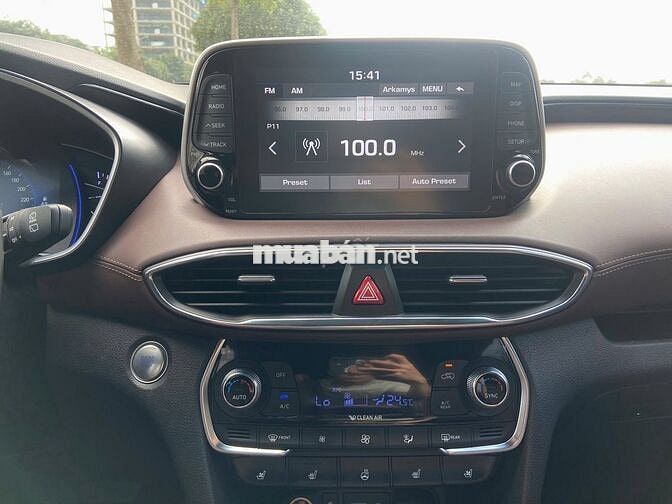 Hyundai SantaFe 2020 Full Xăng 72000 km Đen