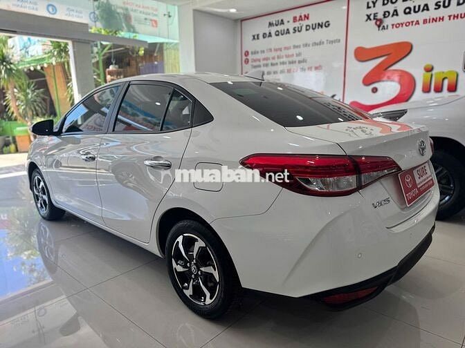 Toyota Vios 2024 1.5G 57068 km Trắng