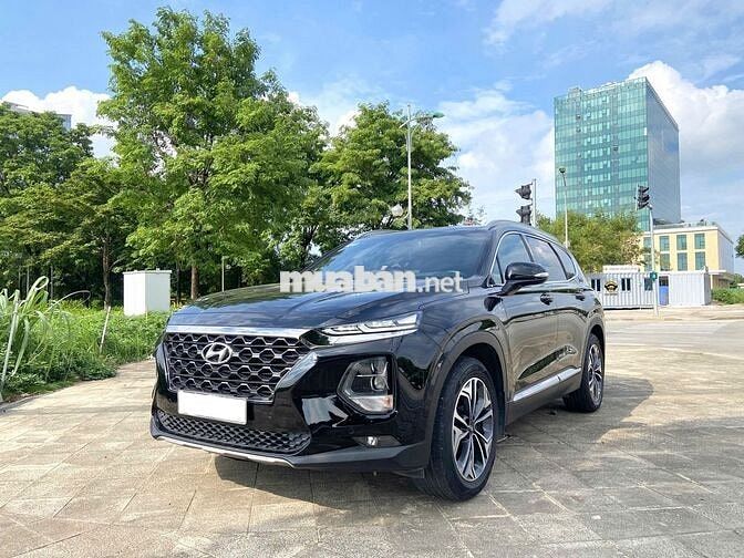 Hyundai SantaFe 2020 Full Xăng 72000 km Đen