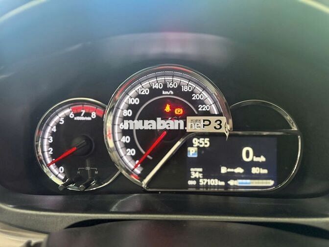 Toyota Vios 2024 1.5G 57068 km Trắng