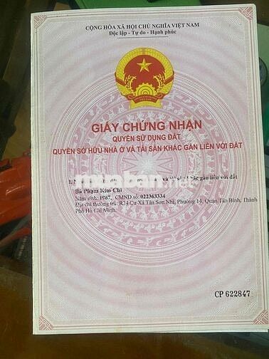 Bán Đất Mặt Tiền Đường Nhựa Võ Văn Điều Xã Trung Lập Thượng
