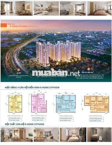 SỞ HỮU CĂN HỘ K-HOME CITYVIEW BIÊN HÒA
