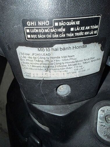 Honda Lead 2011 Bạc-Đen