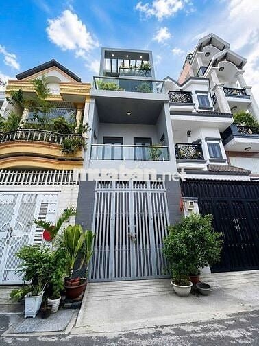 NHANH CÒN KỊP MẶT TIỀN ĐƯỜNG 10M NGUYỄN SÁCH TÂN SƠN TÂN BÌNH -4 TẦNG