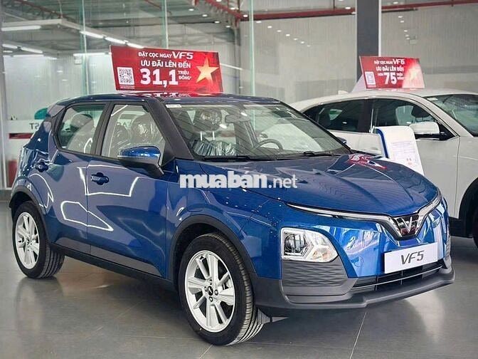 VinFast VF5. Hỗ trợ vay cao. 👉 GIÁ TỐT