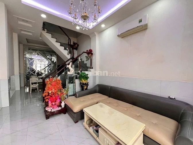 BÁN NHÀ HẺM 4M (BG) HỒNG BÀNG, P.16, Q.11 6,8 TỶ
