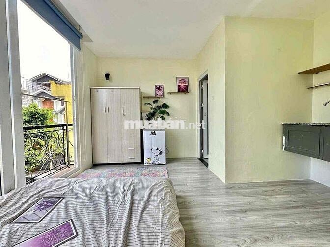 CHO THUÊ CĂN HỘ 30m2 BAN CÔN THOÁNG MÁT, GẦN CÔNG VIÊN LÀNG HOA GÒ VÂP