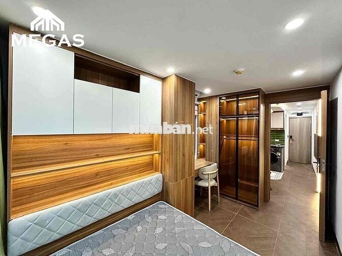 cho thuê studio 1n1k ban công full nội thất ngay hồ tùng mậu, goldmark