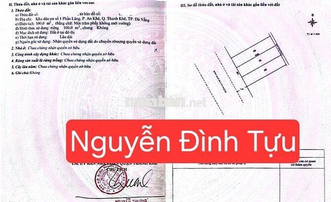 🔴💥Bán 1 cặp đất đường Nguyễn Đình Tựu - trục đường kinh doanh