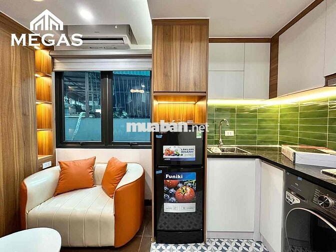 cho thuê studio 1n1k ban công full nội thất ngay hồ tùng mậu, goldmark