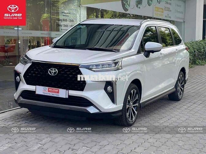 Toyota Veloz Cross Top 2025 Trắng ngọc trai hãng