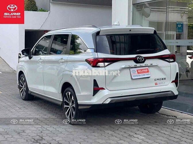 Toyota Veloz Cross Top 2025 Trắng ngọc trai hãng