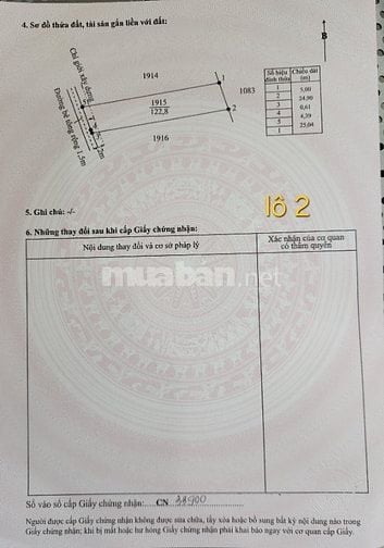 Đất Long Khê cách đường LK-PV 250m