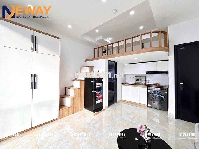 PHÒNG CÓ GÁC FULL NỘI THẤT VÒNG XOAY DÂN CHỦ QUẬN 10 - QUẬN 3