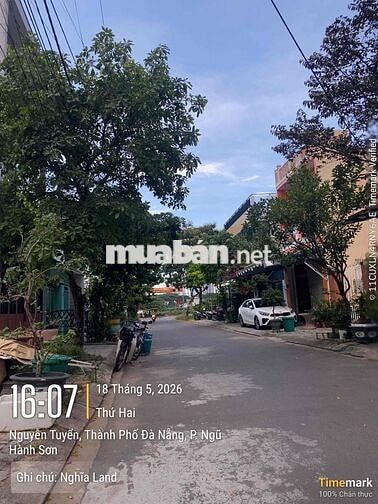 Đất TĐC Hoà Hải. sát dường Huỳnh Văn Nghệ giá sụp hầm