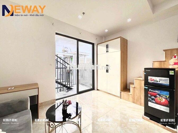PHÒNG CÓ GÁC FULL NỘI THẤT VÒNG XOAY DÂN CHỦ QUẬN 10 - QUẬN 3