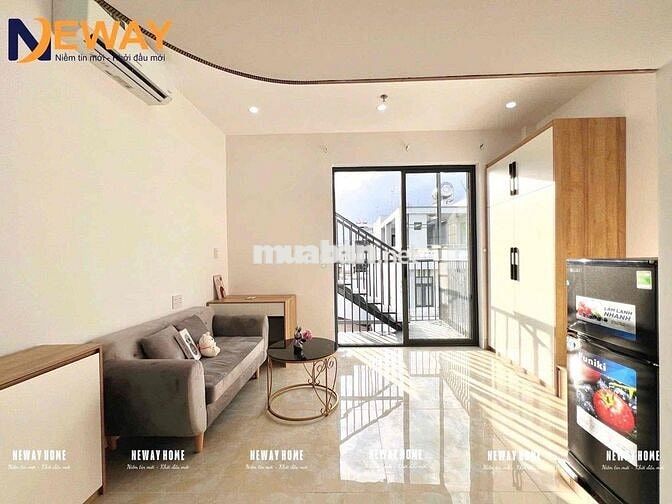 PHÒNG CÓ GÁC FULL NỘI THẤT VÒNG XOAY DÂN CHỦ QUẬN 10 - QUẬN 3