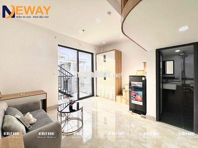 PHÒNG CÓ GÁC FULL NỘI THẤT VÒNG XOAY DÂN CHỦ QUẬN 10 - QUẬN 3